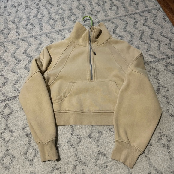 Lululemon Scuba Half Zip in Trench - Picture 4 of 6